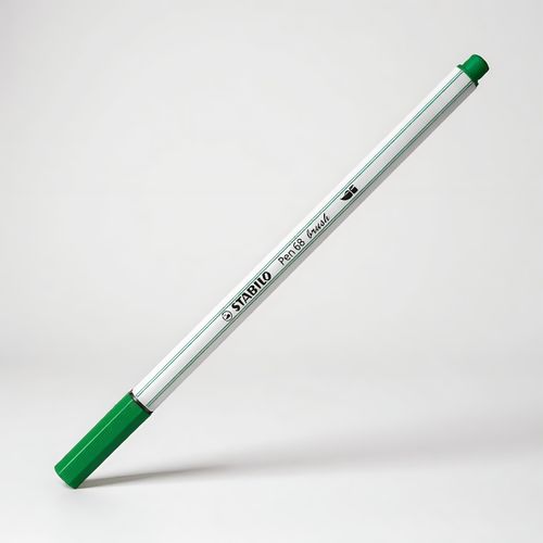 Caneta Stabilo Pen 68 Brush - Verde Oliva - Stabilo (46.9208)