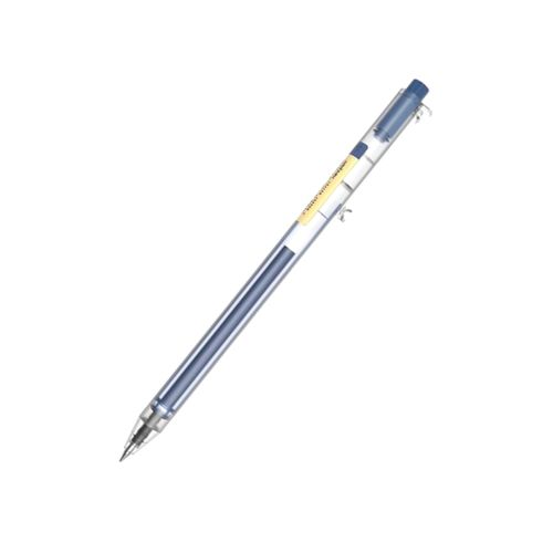Caneta Esferográfica Gel Hashi Retrátil 0,5mm Pen - Azul Noite