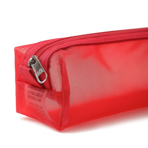 Estojo Baú Tela Vermelho - Belinky