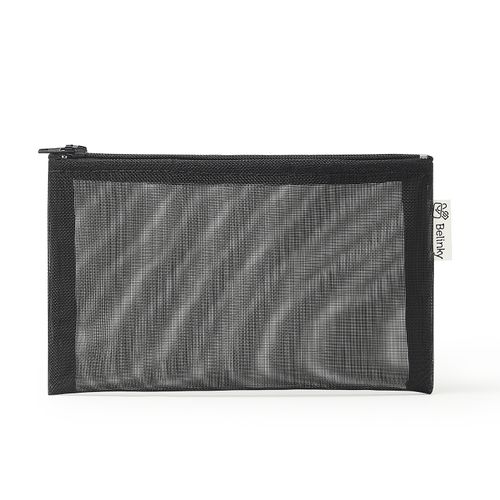 Estojo Slim de Tela 10x15 Preto - Belinky