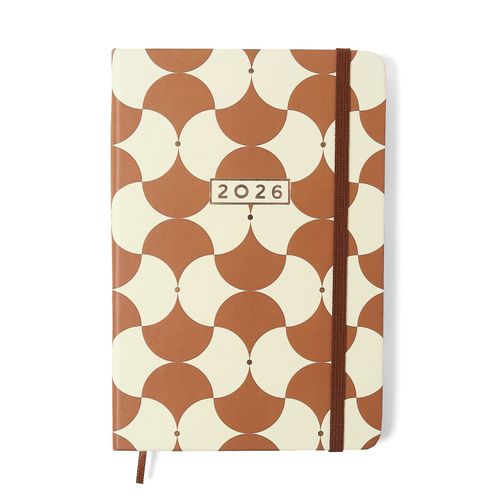 Agenda Planner Cicero 2026 Bossa Nova Semanal 14x21 Boemia Caramelo