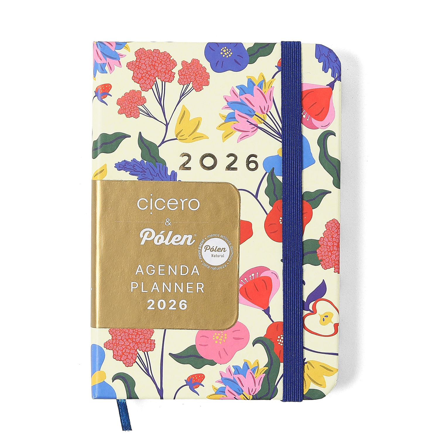Agenda Planner Cicero 2026 Doce Florada Semanal Off White