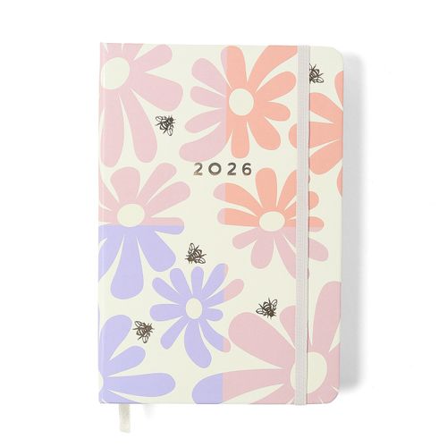 Agenda Planner 2026 Melissa Diária 14x21 Block Bloomy