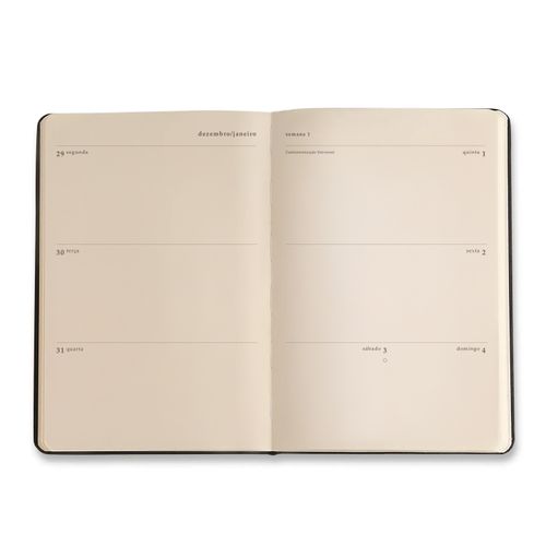 Agenda Planner 2026 Libélulas Semanal 14x21 Azul