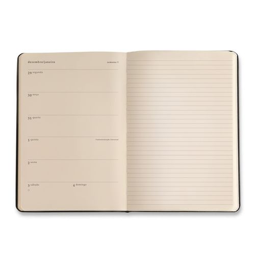 Agenda Planner 2026 Praia Semanal Anotações 14x21 Cachorros