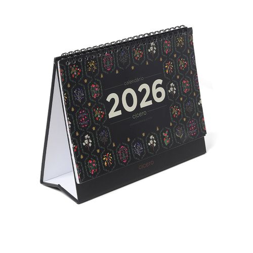 Calendario de Mesa 20x15 2026 Jardim